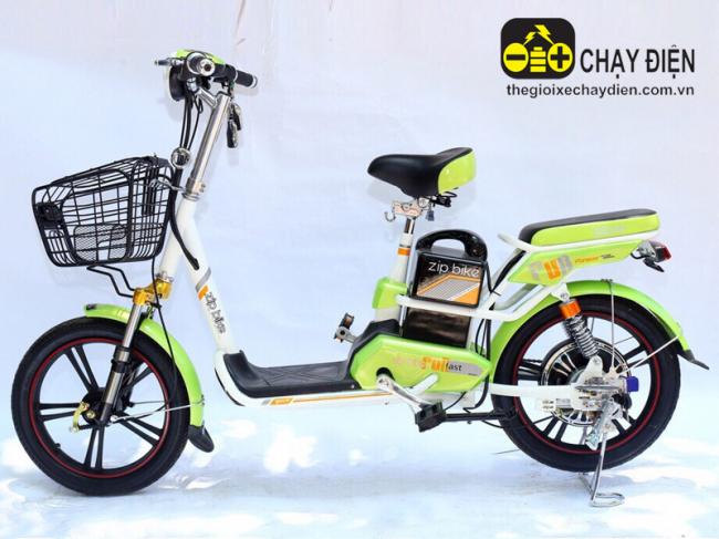 Xe đạp điện DTP Zip Bike Xanh lá chuối