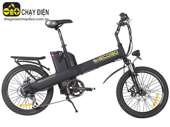 Xe đạp điện Ecogo Max6 Đen bóng