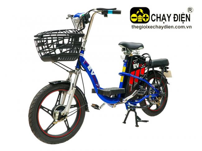 Xe đạp điện EV E1 18inch Xanh dương
