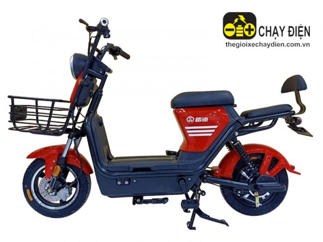 Xe đạp điện EV S6 Đỏ đen