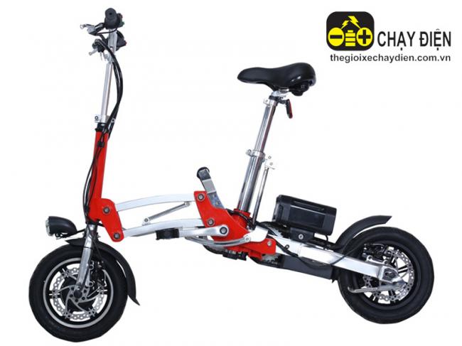 Xe đạp điện gấp Ecogo Biz Đỏ