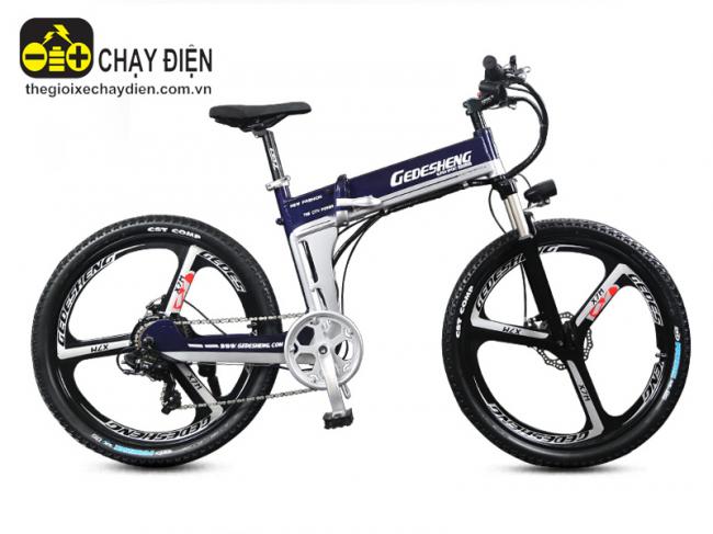 Xe đạp điện gấp Gedesheng Z1 26inh Xanh đen
