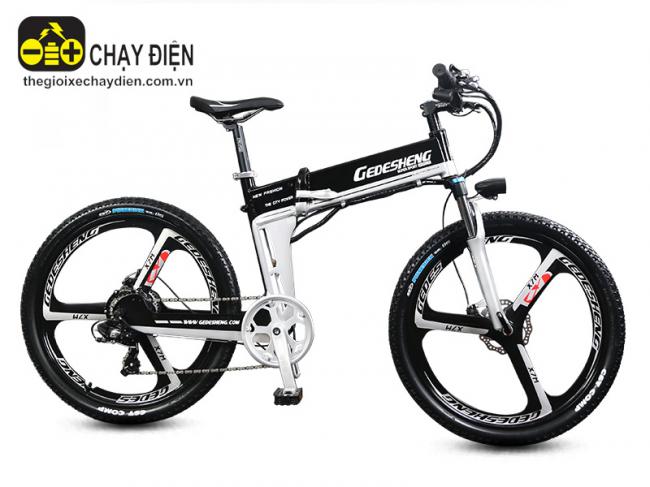 Xe đạp điện gấp Gedesheng Z1 26inh Đen bóng