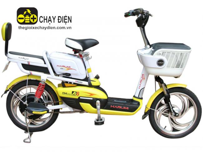 Xe đạp điện Harumi A8 Vàng