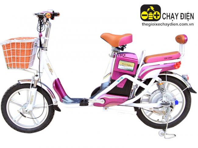 Xe đạp điện Đào khôi Dkbike Hikaru Hồng