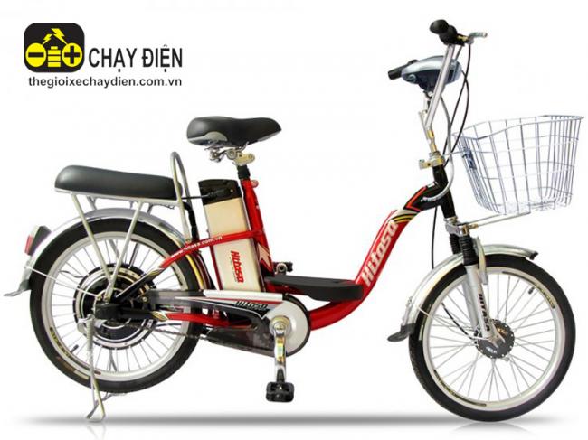 Xe đạp điện Hitasa Min Pin 22 Đỏ
