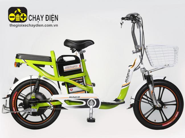 Xe đạp điện Hitasa N18 Xanh lá