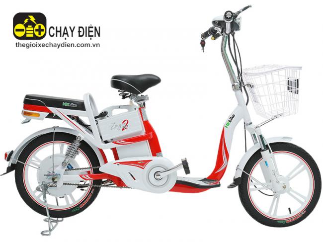 Xe đạp điện Hkbike Zinger Color 2 Đỏ trắng