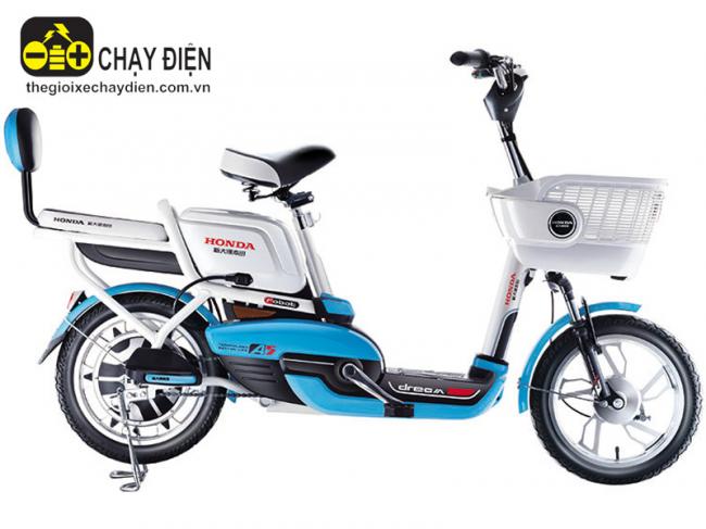 Xe đạp điện Honda A5 Xanh da trời