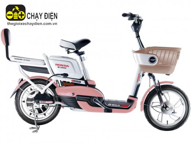 Xe đạp điện Honda A5 Hồng