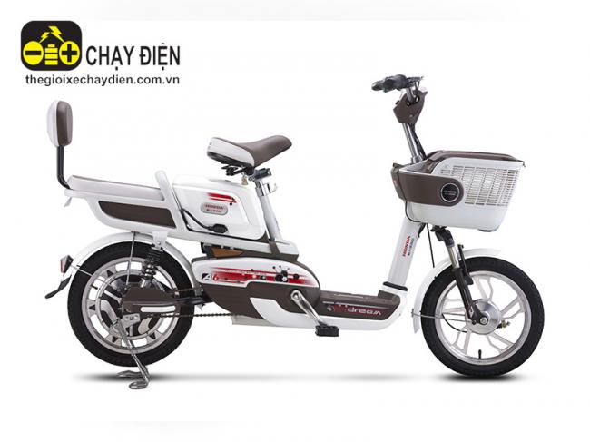 Xe đạp điện Honda A6 Plus Trắng