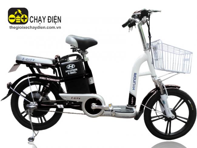 Xe đạp điện Hyundai I City S Trắng