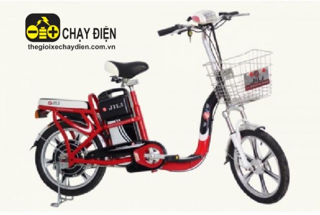 Xe đạp điện Jili DC 18 Đỏ