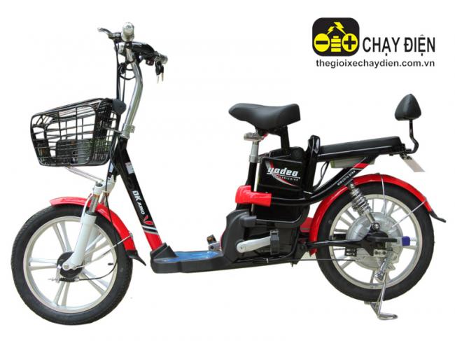 Xe đạp điện Juno Dkbike Yadea Đỏ đen