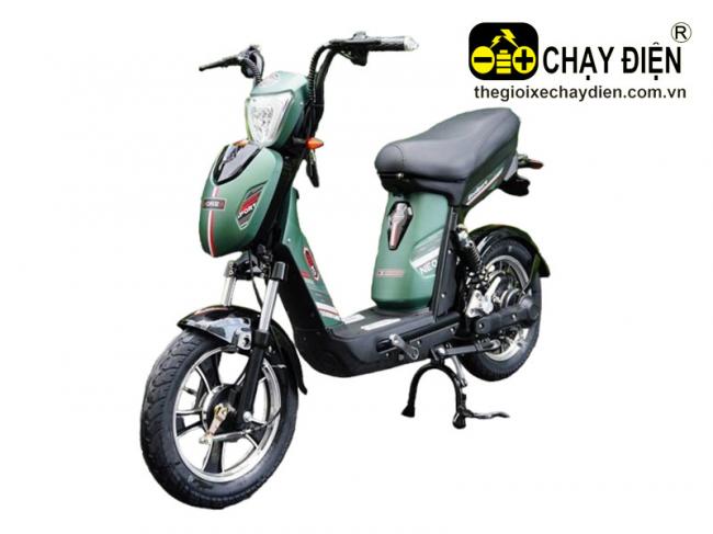 Xe đạp điện JVC eco Neo Xanh quân đội