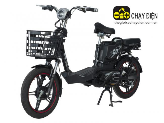 Xe đạp điện JVC eco Q7 New Đen bóng