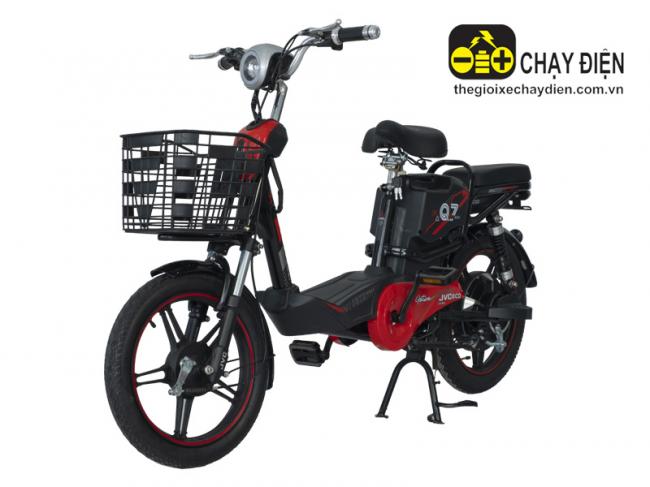 Xe đạp điện JVC eco Q7 New Đỏ đen