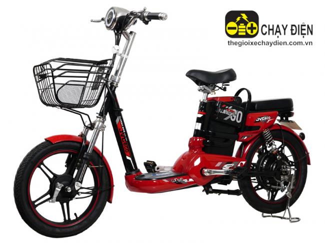 Xe đạp điện JVC eco Win Win Đỏ đen
