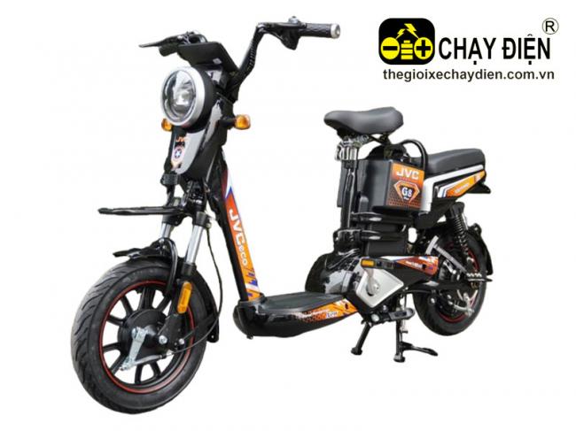 Xe đạp điện JVC G8 14inch Cam đen