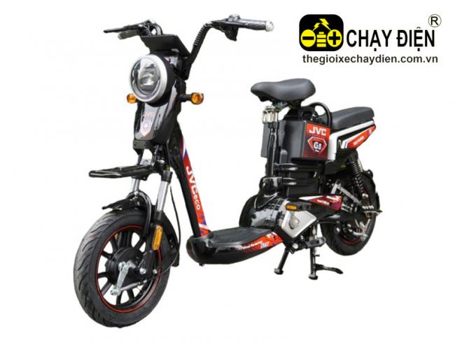 Xe đạp điện JVC G8 14inch Đỏ đen