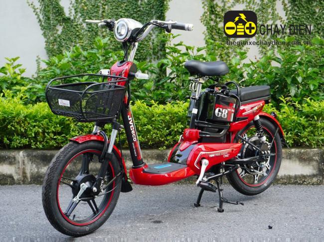 Xe đạp điện JVC G8 18inch Plus Đỏ