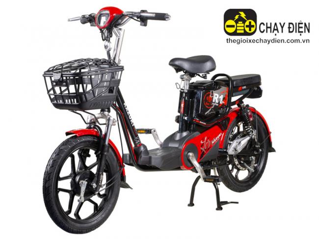 Xe đạp điện Kazuki DTP R1 Đỏ đen