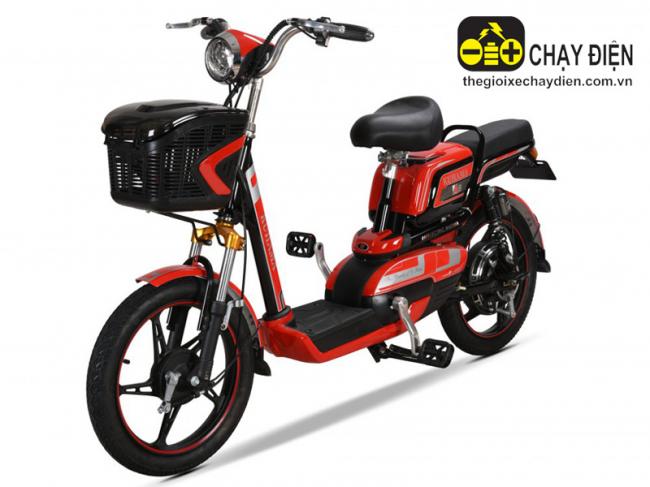 Xe đạp điện Kuhama A8 Đỏ đen