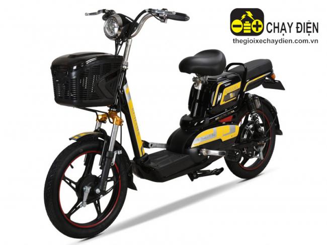 Xe đạp điện Kuhama A8 Vàng đen