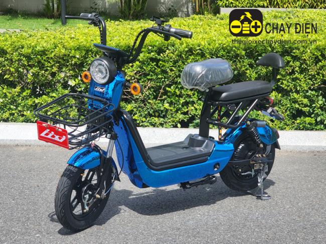 Xe đạp điện Lixi Trái Nho Pro Max Xanh dương