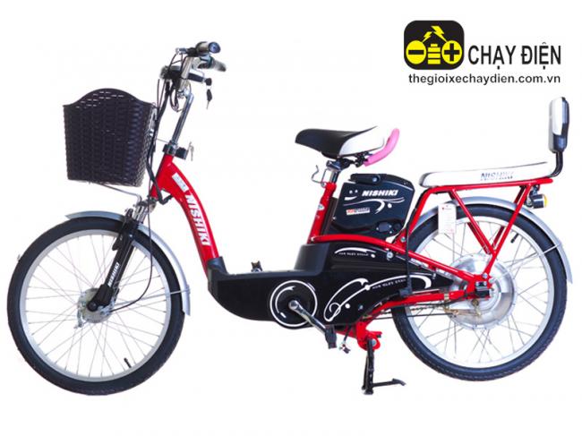 Xe đạp điện Nghĩa Hải Nishiki 22 Đỏ