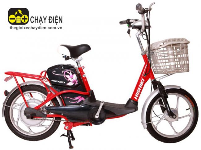 Xe đạp điện Nghĩa Hải Nishiki H4 Đỏ