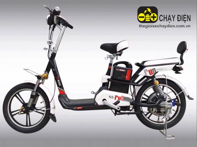Xe đạp điện Ngọc Hà N5 Đen trắng