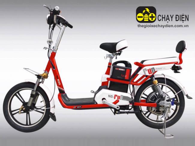 Xe đạp điện Ngọc Hà N5 Đỏ trắng