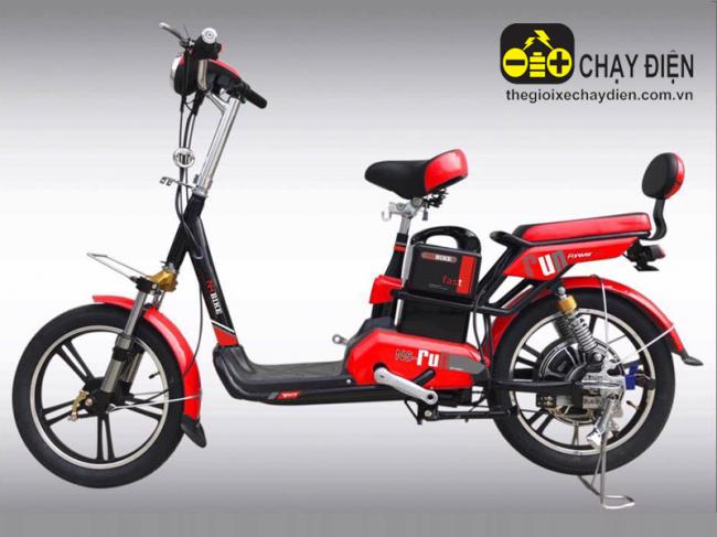 Xe đạp điện Ngọc Hà N5 Đỏ đen