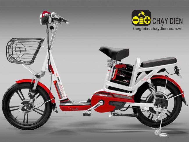 Xe đạp điện Ngọc Hà N6 Đỏ trắng