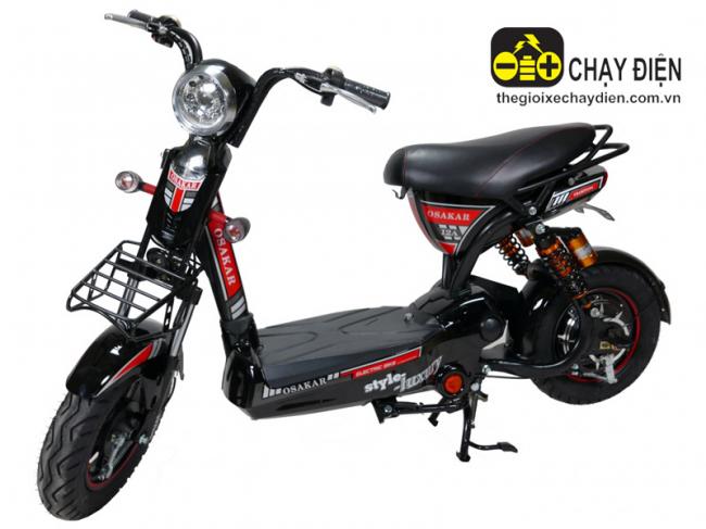 Xe đạp điện Osakar 133 12A Đen bóng
