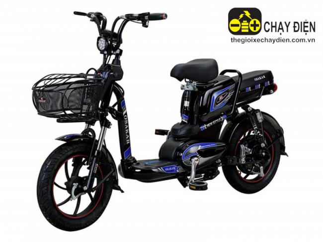Xe đạp điện Osakar A10 Xanh dương đen