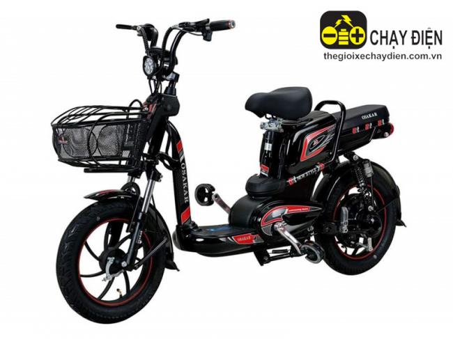 Xe đạp điện Osakar A10 Đỏ đen