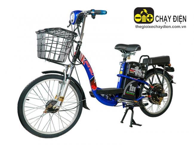 Xe đạp điện Sonsu 22inch Xanh dương