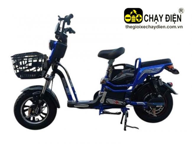 Xe đạp điện Sonsu Ruby bánh 300-10 Xanh dương