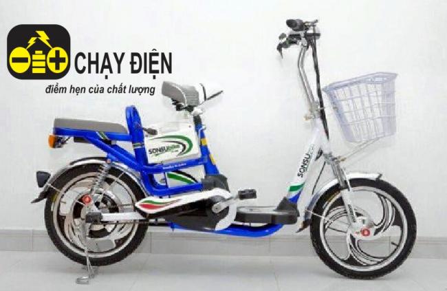 Xe đạp điện Sonsu Sport Xanh da trời