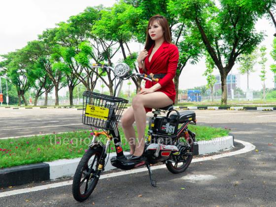 Xe đạp điện Sonsu Supper 18 inch tích hợp nhiều tính năng vượt trội