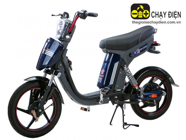 Xe đạp điện Star TSBike Xanh đen