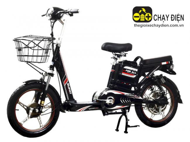 Xe đạp điện Sufat For All Đen bóng