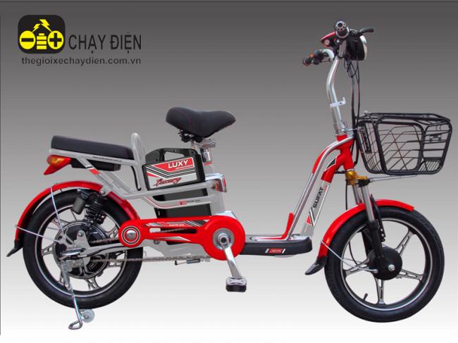 Xe đạp điện Sufat Luxy Đỏ