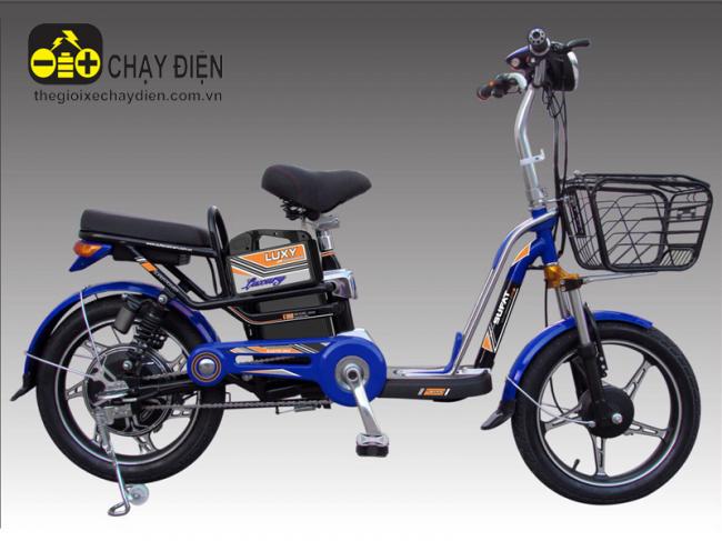 Xe đạp điện Sufat Luxy Xanh dương