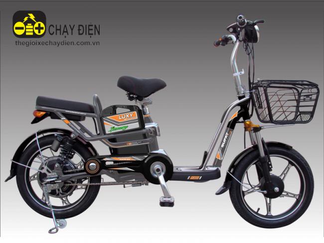 Xe đạp điện Sufat Luxy Xám