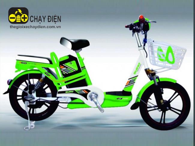 Xe đạp điện Sufat SF2 Xanh lá chuối