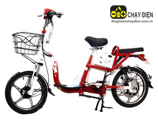 Xe đạp điện Sufat SF7 Đỏ trắng