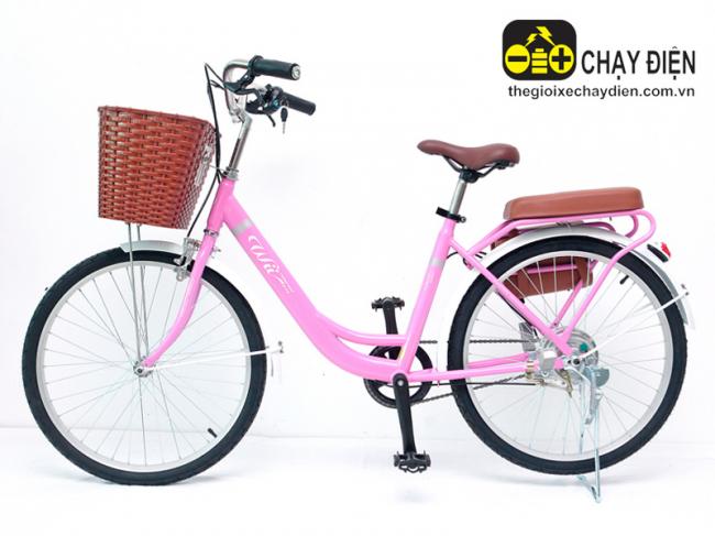 Xe đạp điện trợ lực Wii Bike Girl Hồng